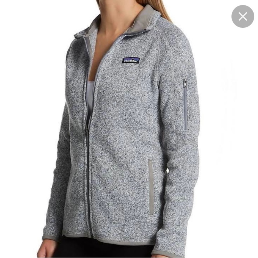 Patagonia Better Sweater Full Zip-Medium, Grey